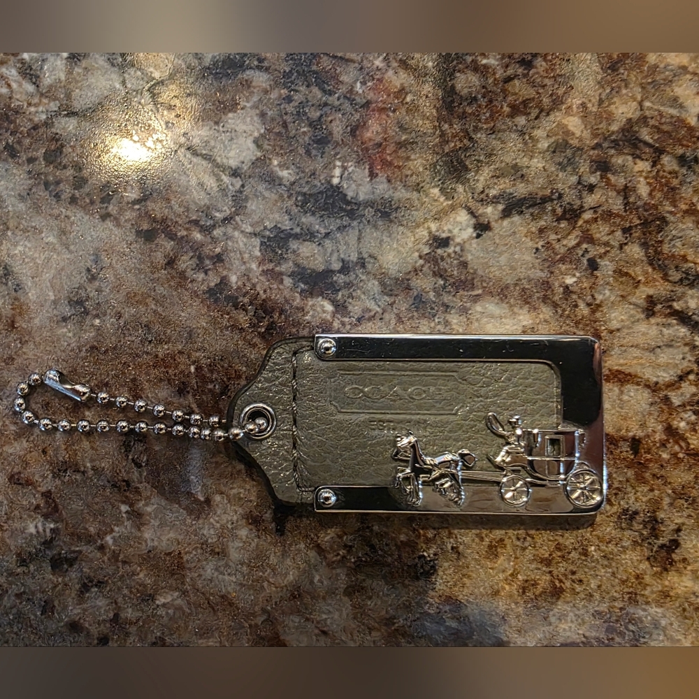 New RARE Pinnacle Madison Coach Horse & Carriage Hangtags in Gray- RARE!